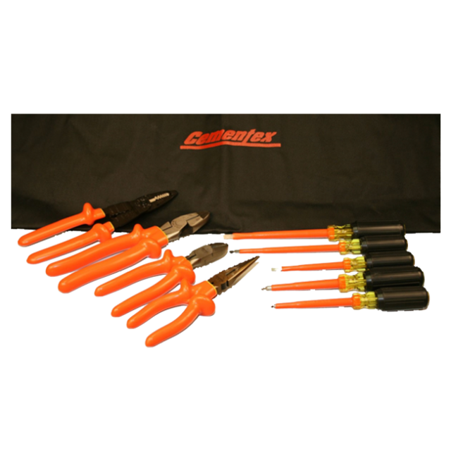 Basic Electrician's 9 Piece Kit Cementex